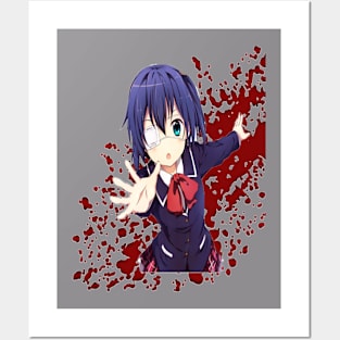 Blood anime t-shirt Posters and Art